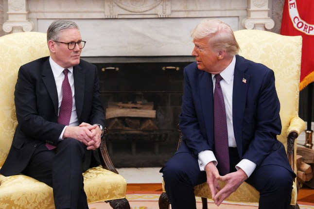 UK Prime Minister Meets With President Trump In Washington