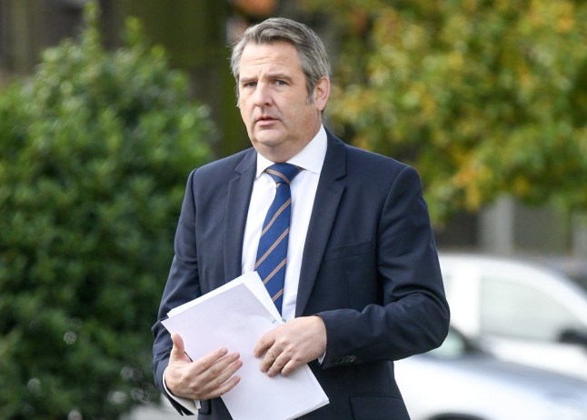 Nathan Sayer outside Basingstoke Magistrates' Court