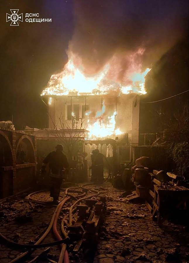 NATO scrambles fighter jets as Russia pounds Ukraine in mass strikes targeting energy infrastructure. Picture from Odesa
