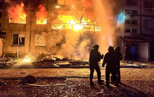 Vladimir Putin disregards Donald Trump's calls to reduce the intensity of attacks on Ukraine. The picture shows the aftermath of the Russian assault on Dobropillia, Donetsk region, which killed over 10 people.