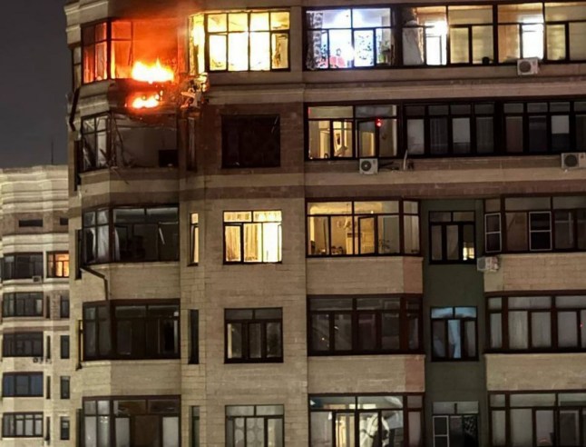 Russia under record 337-drone attack as Ukraine strikes ten regions, including Moscow, hitting an oil refinery in the Oryol region and targeting the nuclear town of Kurchatov
