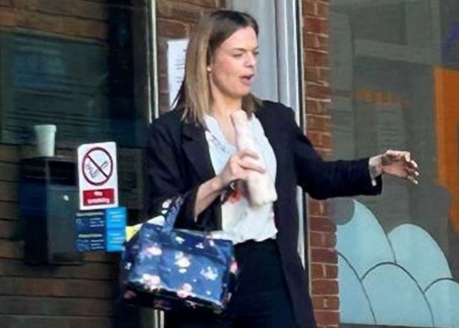 Hayley Berry pictured outside court. Photo released March 17 2025. A cocaine addict was so ?out of it? on the school run that members of the public took her car keys and walked her children to class. Hayley Berry was told by a magistrate it was ?one of the worst examples of drug-driving? he had ever seen. Other parents had become concerned after the 36-year-old stopped her Ford C-Max in the middle of Grosvenor Road, Broadstairs. A stranger - worried she was not in a fit state to drive - took her keys while other mums walked her children the rest of the way to their school.