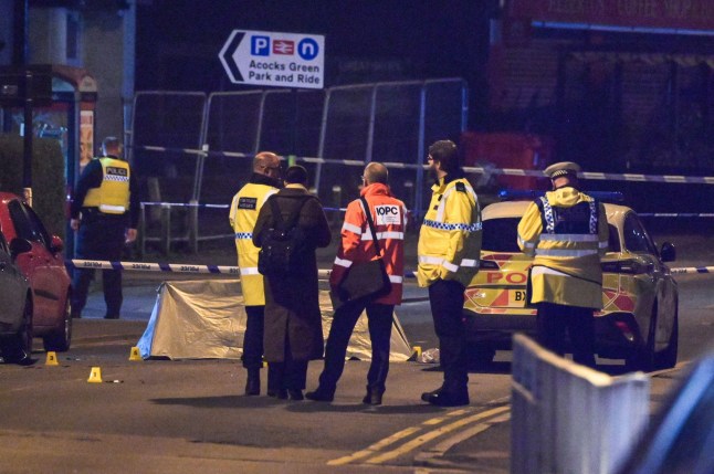 Alamy Live News. 3A4WAH5 Yardley Road, Acocks Green, Birmingham 19th March 2025: West Midlands Police and the Independent Office for Police Conduct (IOPC) investigate a fatal collision between a police car and a pedestrian. The pedestrian, a 40-year-old man, died at the scene. WEST MIDS POLICE STATEMENT: 'A man has sadly died after a collision involving a police car and a pedestrian in Birmingham tonight. 'It happened on Yardley Road, near the junction with Florence Road in Acocks Green, just before 7pm. 'The pedestrian, a man aged 40, was pronounced dead at the scene. 'The marked police vehicle was responding to a 99 This is an Alamy Live News image and may not be part of your current Alamy deal . If you are unsure, please contact our sales team to check.