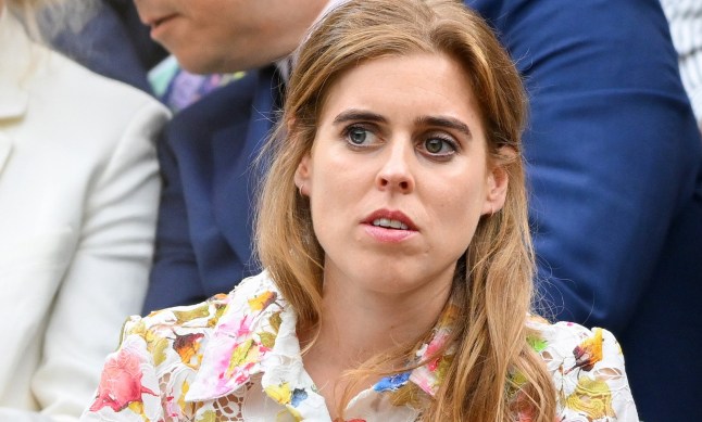 Princess Beatrice as Wimbledon last summer.