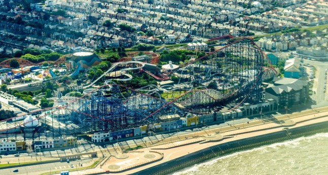 Blackpool Pleasure Beach is one of rhe most enjoyed holiday destinations for millions of people. Here the most enjoyable part, the Rollercoasters.