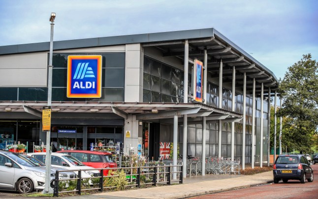 Aldi store.