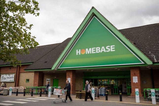 LONDON, ENGLAND - AUGUST 14: A general view of a Homebase store in North Finchley on August 14, 2018 in London, England. The home and garden retailer has announced it is to close 42 stores, putting at risk around 1500 jobs. (Photo by Dan Kitwood/Getty Images)