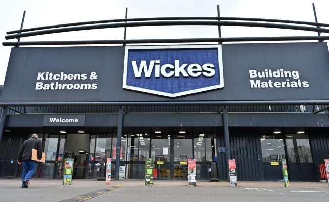 RAYLEIGH, ENGLAND - MARCH 25: A general exterior view of a Wickes DIY home improvement retailer and builders merchant store on March 25, 2024 in Rayleigh, United Kingdom. (Photo by John Keeble/Getty Images)