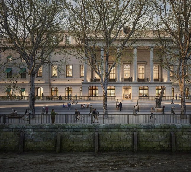 Iconic London building could soon become luxury hotel Orms unveils fresh hotel proposals for Custom House