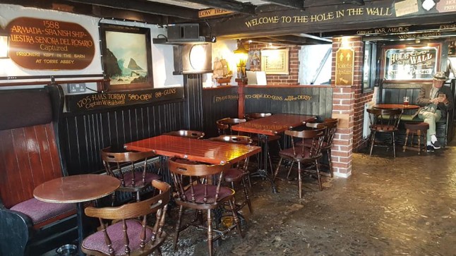 Hole in the Wall pub in torquay https://www.facebook.com/TheHoleinThewall123/photos