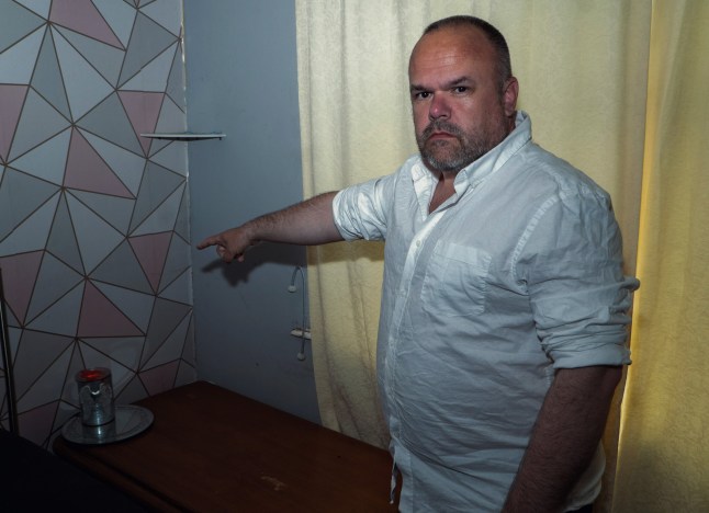 Mike Covett house in Hull. Previous owner of the house was killed with an axe by her lodger. He claims his children have seen ghosts of the murderer and his victim. Mike has hired an exorcist and all has calmed down since then.
