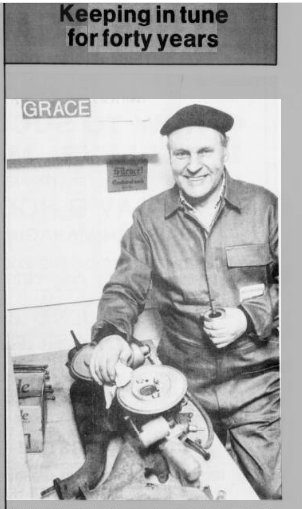 Graces Article - Peter 40 years