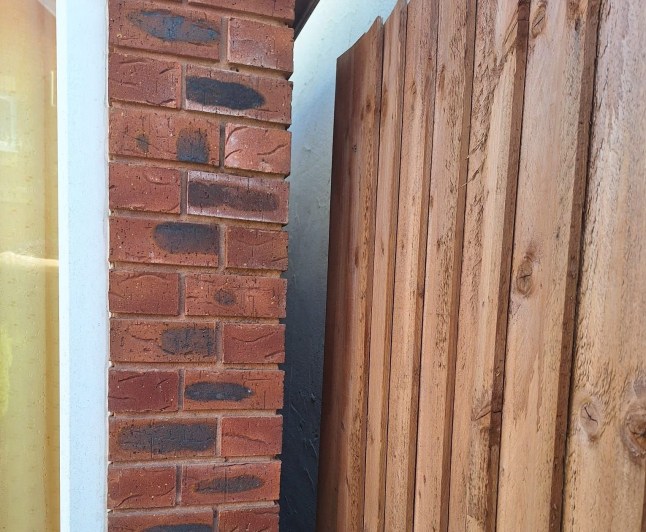 Picture of a wall and fence.