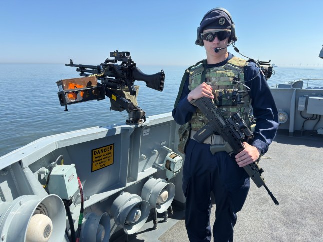 Inside the UK?s ?Fighting Clan? warship on historic trip to London