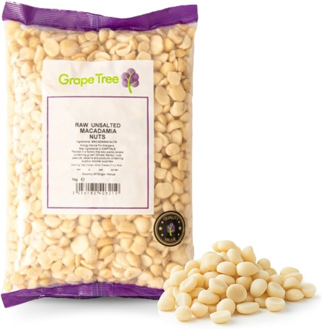 Grape Tree recalls Raw Unsalted Macadamia Nuts
