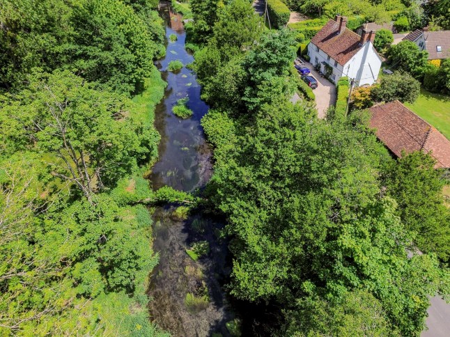 Pictured: River Loddon in Old Basing, near Basingstoke, Hampshire. A historic chalk stream immortalised in poetry but under threat from pollution is set to be granted 'personhood' - giving it the right to sue if it is neglected. The River Loddon will be recognised as a legal entity in its own right by a council in Hampshire in a move hailed as a 'landmark' by wildlife campaigners. The waterway - about which 18th century Poet Laureate Thomas Wharton wrote a sonnet in which he praised the 'sweet native stream' - has been dubbed 'The Cinderella River' as it is 'hard working but overlooked'. Now in a 'major victory for nature' a local authority has voted for it to acquire a legal status that environmentalists say will help restore it to its former glory. SEE OUR COPY FOR DETAILS. Please byline: Simon Czapp/Solent News ?? Simon Czapp/Solent News & Photo Agency UK +44 (0) 2380 458800