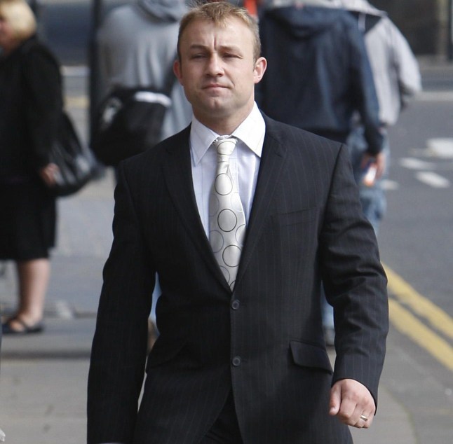 Michael Ross, 29, arrives at Glasgow High Court, Scotland, ahead of deliberations by the jury into the Shamsuddin Mahmood murder case. PRESS ASSOCIATION Photo. Picture date: Friday June 20, 2008. A jury in the trial of a soldier accused of the murder of a waiter 14 years ago will resume its deliberations today. Michael Ross denies shooting 26-year-old Bangladeshi waiter Shamsuddin Mahmood in a restaurant in Orkney. See PA story COURTS Waiter. Photo credit should read: Danny Lawson/PA Wire