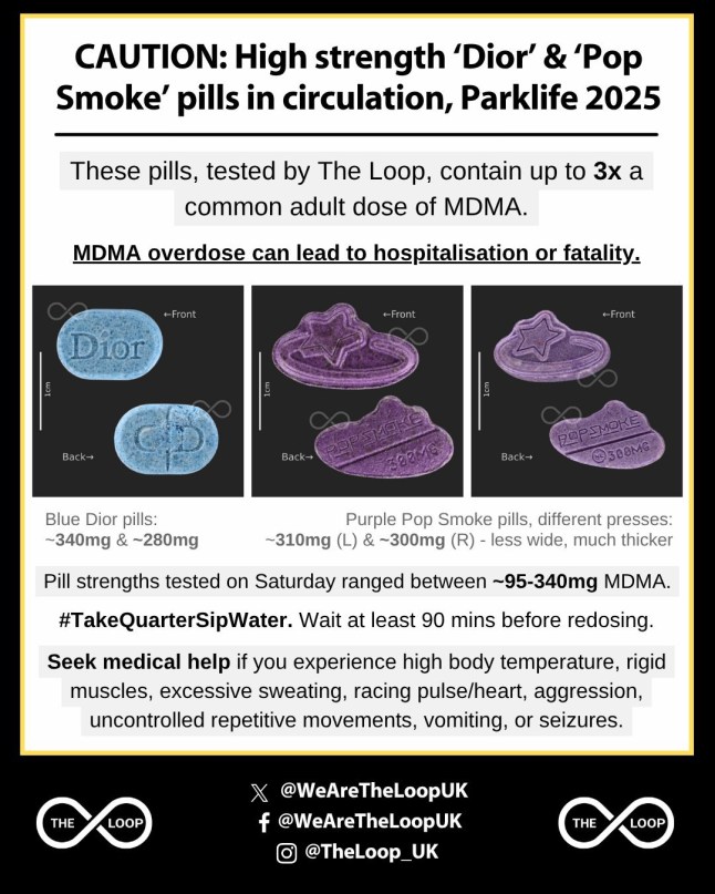 Pills warning, 'Dior' and 'Pop Smoke'