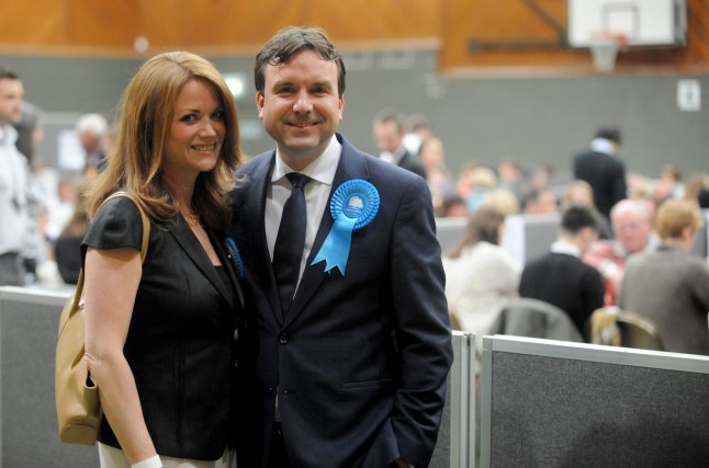 The Conservative candidate for Burton Kate Griffiths has said she does not accept estranged husband Andrew's political support as she runs for his former seat. It was announced last night that Mrs Griffiths, a mother-of-one, had been selected by East Staffordshire Conservative Association to stand in the upcoming General Election for the party. This came just hours after Mr Griffiths, who has represented the town for nine years as MP up to 2019, announced he would no longer be fighting for selection for the December 12 election - and that he was backing his wife. 2015 General Election. Burton and Uttoxeter General Election count at the Burton Meadowside Leisure Centre. Pictured, incumbent MP Andrew Griffiths with his wife Kate Griffiths.