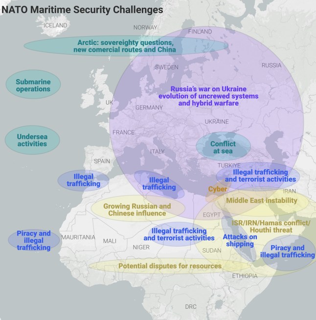METRO GRAPHICS NATO Maritime Security Challenges