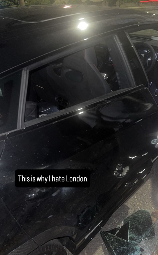 England star Ivan Toney fumes 'this is why I hate London' after his car is broken into