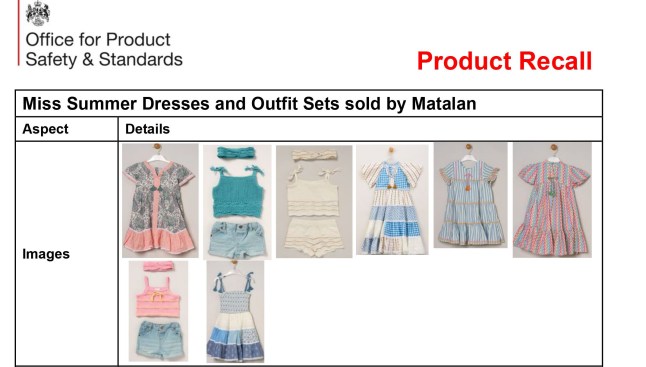 NEWS [UK] Popular high street stores urgently recall summer dresses over 'strangulation' warning