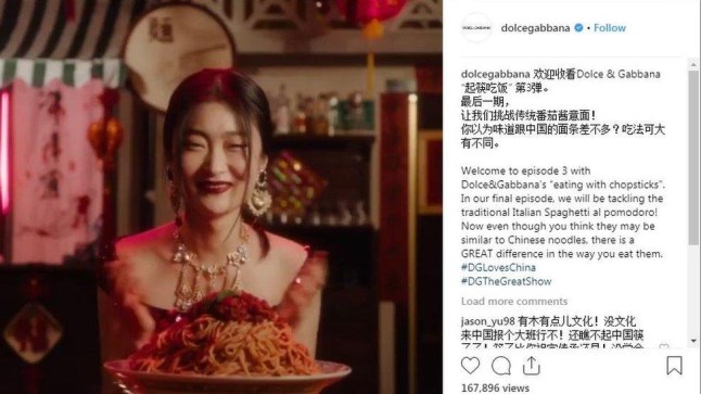 Dolce and Gabbana cancels Shanghai fashion show amid racism accusations