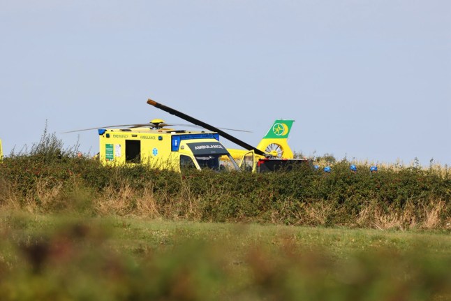 A helicopter has reportedly crashed on the Isle of Wight prompting a major emergency service response. The aircraft came down this morning near the town of Shanklin. Emergency crews are responding to the incident. Hampshire & Isle of Wight Air Ambulance has been scrambled, as has Coastguard Rescue 175 from Lee-on-Solent. It was just after 09:30 that the first report of the aviation crash came in. SEE OUR COPY FOR DETAILS. Please byline: Darren Toogood/Island Echo/Solent News ?? Darren Toogood/Island Echo/Solent News & Photo Agency UK +44 (0) 2380 458800