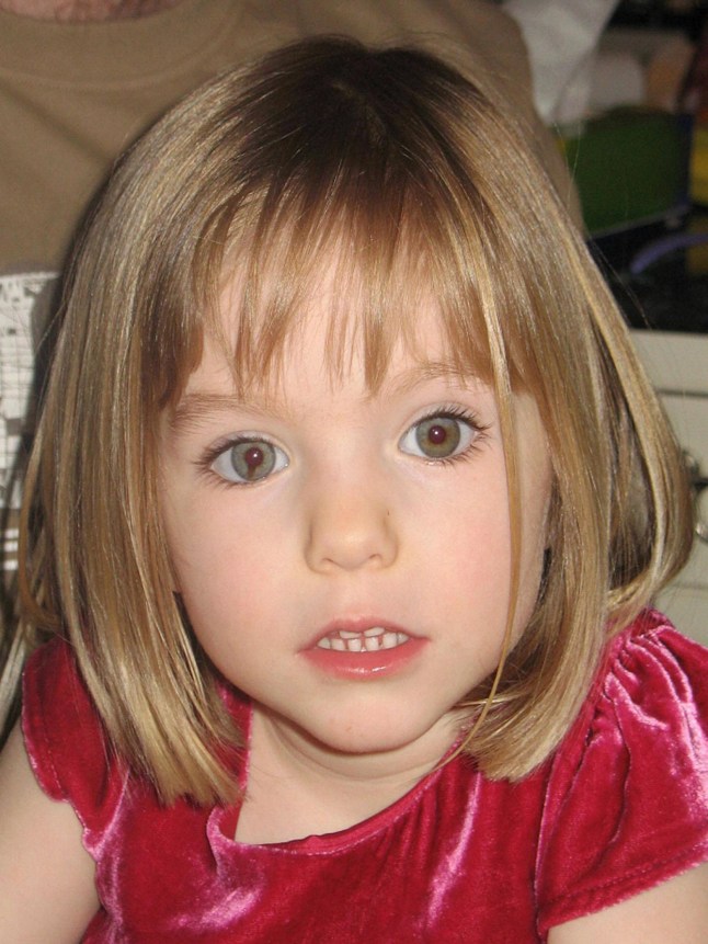 Undated handout file photo of Madeleine McCann. German prosecutors have said the investigation into Madeleine McCann's disappearance will continue despite a man under investigation over the 2007 incident being acquitted of unrelated sexual offences. Christian Brueckner was cleared at a court in Brunswick of three charges of aggravated rape and two of sexual abuse of children. Issue date: Tuesday October 8, 2024. PA Photo. See PA story POLICE Portugal. Photo credit should read: PA/PA Wire NOTE TO EDITORS: This handout photo may only be used in for editorial reporting purposes for the contemporaneous illustration of events, things or the people in the image or facts mentioned in the caption. Reuse of the picture may require further permission from the copyright holder.