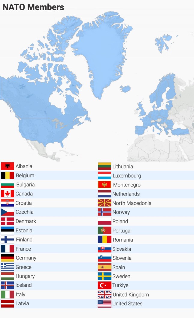 METRO GRAPHICS NATO Members