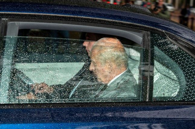 King Charles arrives at Clarence House, London, 10th September 2025.