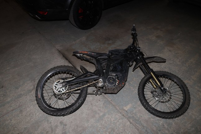 The Talaria Sting E-Bike. A man arrested at an airport while trying to flee to Turkey after mowing down two e-bike riders in a case of mistaken identity has been convicted of murder. Alex Rose, 30, chased down William Birchard, 21, and Darren George, 22, and deliberately crashed his pick-up truck them after mistakenly believed they had tried to steal from his home. Rose, who had previously been a victim of burglary at his business premises, saw people moving around in the grounds of a college which backed onto his home on the night of July 21 last year. He then called friend Charles Pardoe, 25, and they drove around in a black Ford Raptor for over an hour searching for the culprits. Photo released 11/09/2025