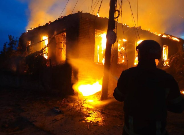 Putin strikes Dnipropetrovsk region in Ukraine hours after King Charles warns Trump over tyranny threatening Europe.