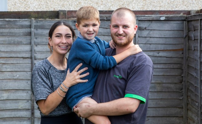 Six-year-old, Steven who has been diagnosed with severe autism and pica, an unusual eating disorder which sparks cravings for inedible objects. With parents Leigh and Steven. A desperate mum has dubbed her son 'Wreck it Ralph' and is pleading for help with his rare condition which sees him destroying the house and eating his bedroom walls. Leigh Murphy, 29, has to constantly monitor her six-year-old, Steven, to stop him munching on potentially dangerous items around the house. The youngster was diagnosed with severe autism and suffers from unusual eating disorder pica - which sparks cravings for inedible objects - just four months ago. Steven eats sand, mud and his bedroom walls - even exposing electrical wires. Photo released 21/09/2025