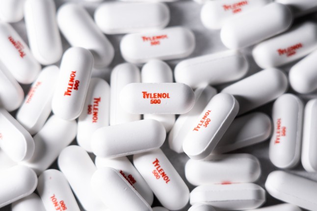 Mandatory Credit: Photo by Meir Chaimowitz/NurPhoto/Shutterstock (15498092b) Tablets and bottles of Tylenol are taken in Brooklyn, NY, on September 21, 2025, as reports emerge of the Trump administration labeling such drugs a cause of autism in pregnant mothers. Trump Admin Tylenol Pregnancy Concerns, Brooklyn, United States - 21 Sep 2025