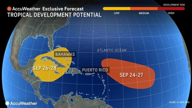 Gabrielle grows into major hurricane as forecasters warn of 'life-threatening' impact along East Coast