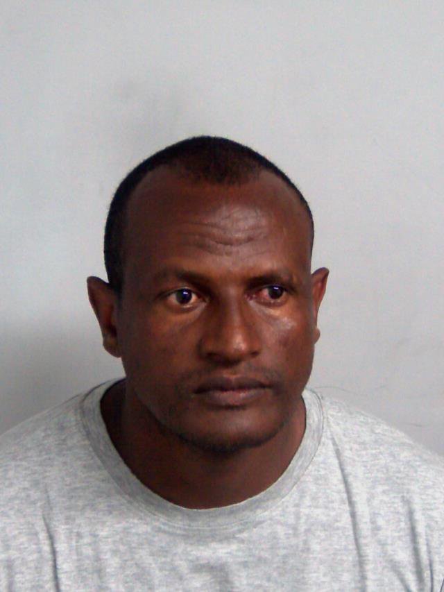Asylum seeker Hadush Gerberslasie Kebatu custody image