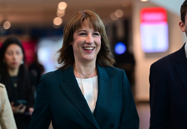 Mandatory Credit: Photo by Victoria Jones/Shutterstock (15503523ac) Rachel Reeves Labour Party Annual Conference, Day 2, Liverpool, UK - 29 Sep 2025