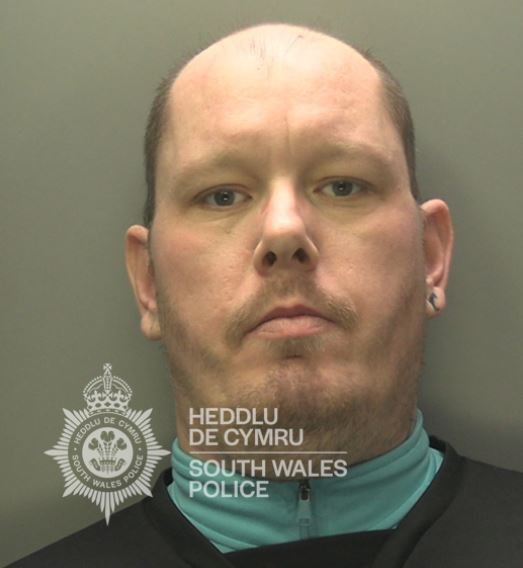 Clayton Jones - who calls himself 'the hardest man in Port Talbot' - was sentenced to three-and-a-half years in prison for making threats to kill, a public order offence, and stalking