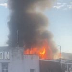 Iconic London cinema goes up in flames with smoke seen for miles