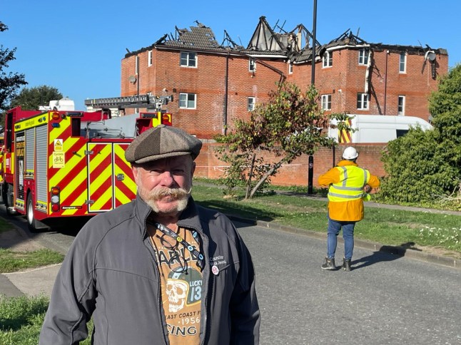 Councillor Rick Jewell, is organising efforts to support the evacuees