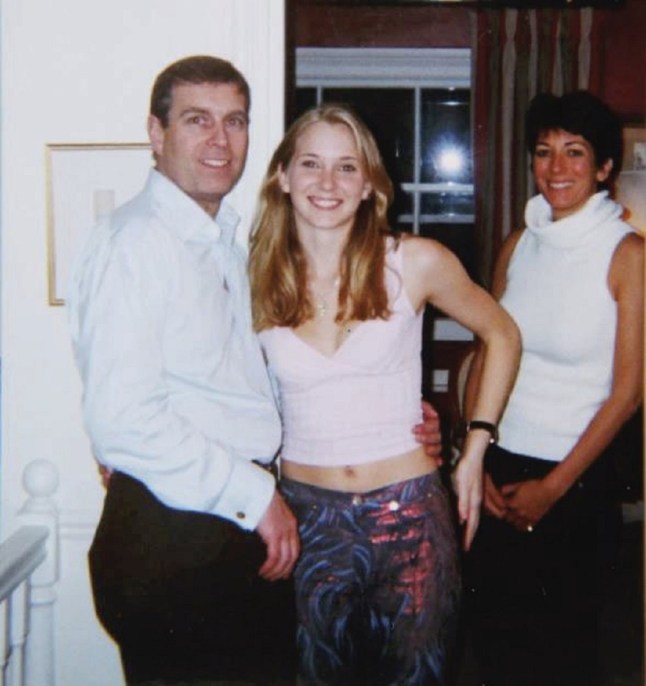 Undated handout file photo issued by the US Department of Justice (left-right) of the Duke of York, Virginia Giuffre, and Ghislaine Maxwell. The Duke of York has been reported to the police by the campaign group Republic after allegations of sexual assault resurfaced in unsealed court documents relating to the scandal surrounding billionaire paedophile Jeffrey Epstein. Issue date: Thursday January 4, 2024. PA Photo. Graham Smith, chief executive of Republic, urged the Metropolitan Police to reopen investigations and called on the King to make a public statement and take questions from the press on the matter. Andrew, 63, who has previously strenuously denied the allegations, paid millions a year ago to settle a civil case out of court with Virginia Giuffre with no admission of guilt after she accused him of sexually assaulting her when she was 17. See PA story ROYAL Andrew Duke. Photo credit should read: US Department of Justice/PA Wire NOTE TO EDITORS: This handout photo may only be used in for editorial reporting purposes for the contemporaneous illustration of events, things or the people in the image or facts mentioned in the caption. Reuse of the picture may require further permission from the copyright holder.