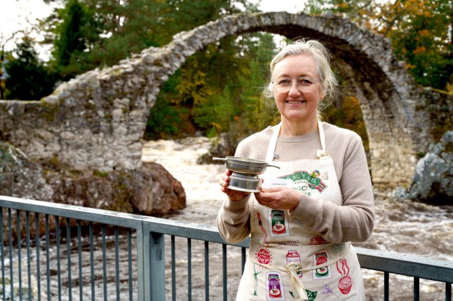 Australian food stylist Caroline Velik won an award for ?Best speciality dish?. 2025 World Porridge Making Championship held in Carrbridge in the Scottish Highlands (Picture: Michael Harley)