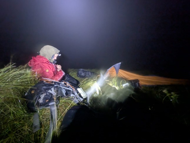 For 36 hours over one hundred volunteers were involved in a difficult rescue of three cavers from Dowber Gill passage (Picture: Upper Wharfedale Fell Rescue Association)