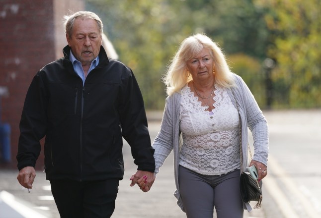 Karen Spragg arrives at Leicester Crown Court, where she is charged with one count of stalking involving serious alarm or distress, in connection with an investigation into the alleged stalking of Madeleine McCann's family. Picture date: Tuesday October 7, 2025. PA Photo. Spragg is charged alongside 23-year-old Julia Wandelt, who is accused of stalking Kate, Gerry, Sean and Amelie McCann and is alleged to have attended the family home in Leicestershire on May 2 and December 7 last year. Photo credit should read: Jacob King/PA Wire