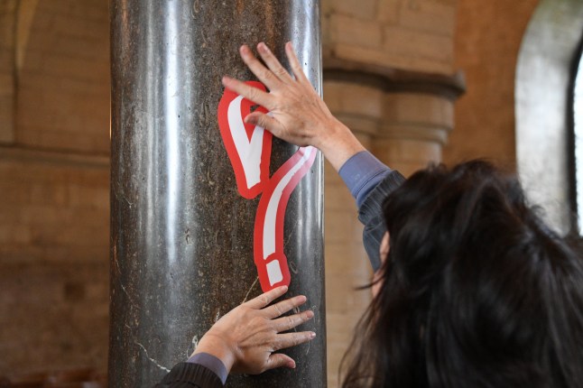[CANTERBURY, UK, 9 October 2025] ? A major new art installation at Canterbury Cathedral in which ordinary people pose questions to God has split public opinion ahead of its official launch, with visitors reporting visceral reactions to the bold graffiti-style graphics and thought-provoking questions displayed on the ancient walls. Whilst many have reported their delight and intrigue, others have been discomforted by encountering the artworks.