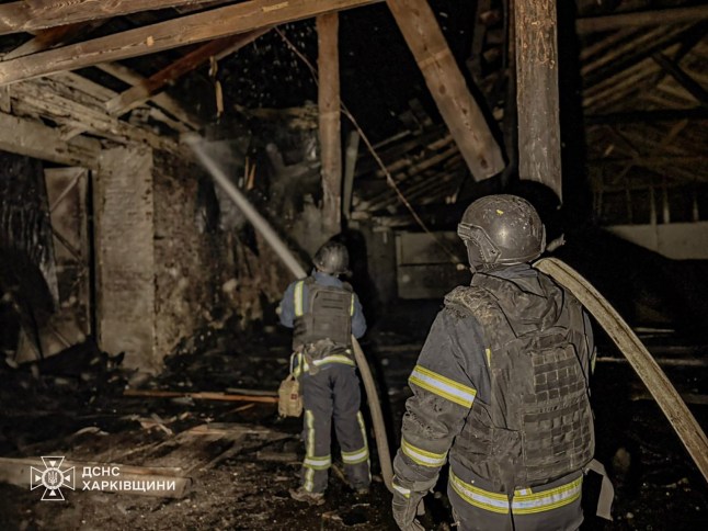 Kharkiv region suffered overnight Russian drone attacks