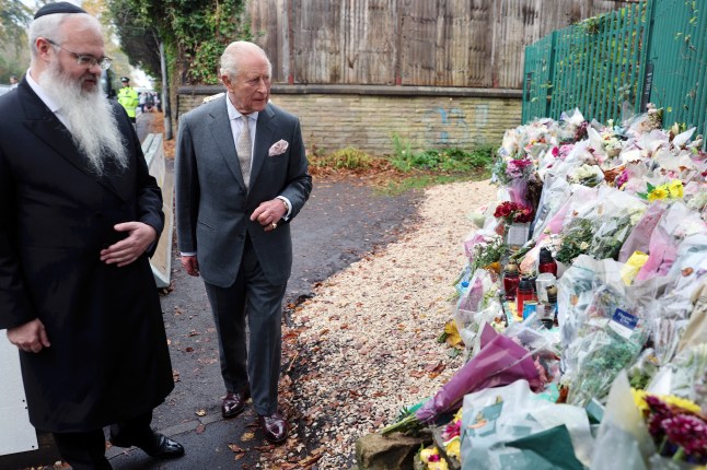 King Charles III Visits The Jewish Community In Manchester