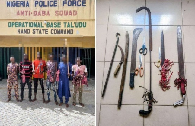 Phone snatching fighting force in Nigeria Taken without permission