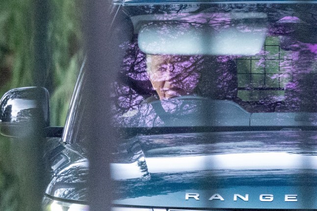 Picture supplied by Bav Media 07976 880732. ***Pic taken from public road, police aware*** Picture dated October 31st shows King Charles leaving Sandringham House in Norfolk on Friday. King Charles has been spotted looking glum this morning (Fri) as he went for a drive in Sandringham in Norfolk. The Monarch arrived at his Royal estate by helicopter yesterday afternoon at around 3pm. He is believed to have gone there to start making arrangements for his brother Andrew to move to a house on his private estate as soon as possible. SEE COPY CATCHLINE King Charles seen looking glum in Sandringham after Andrew stripped of prince title